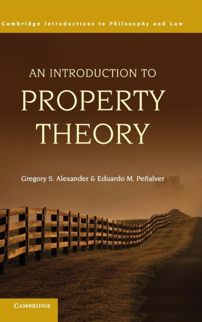 An Introduction to Property Theory, Hardback Book