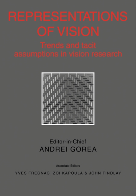 Representations of Vision : Trends and Tacit Assumptions in Vision Research, Paperback / softback Book