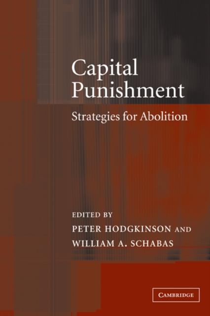Capital Punishment : Strategies for Abolition, Paperback / softback Book