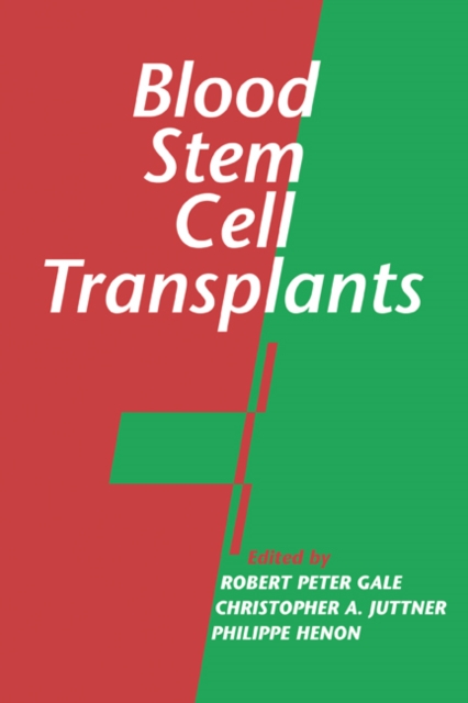 Blood Stem Cell Transplants, Paperback / softback Book