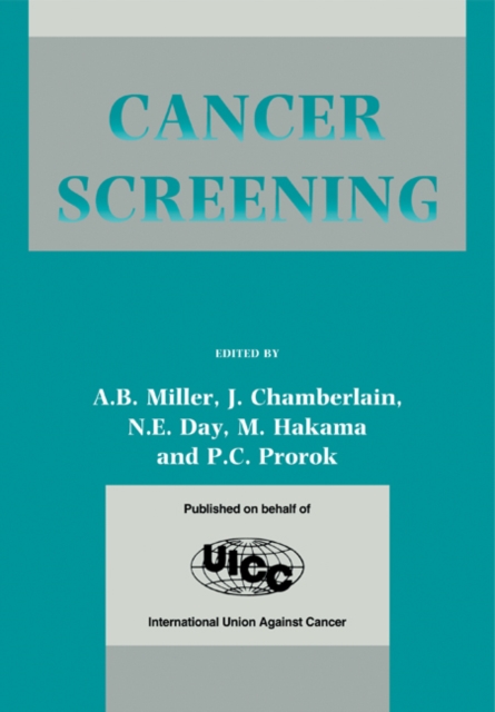 Cancer Screening, Paperback / softback Book