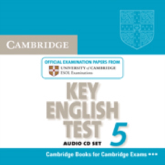 Cambridge Key English Test 5 Audio CD : Official Examination Papers from University of Cambridge ESOL Examinations, CD-Audio Book