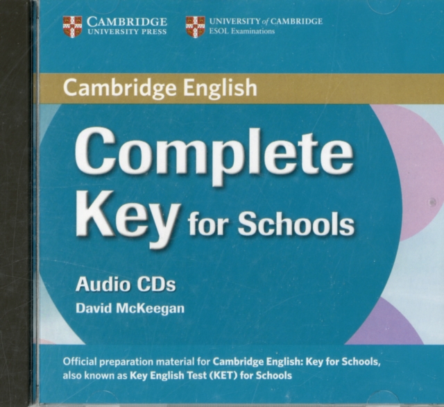 Complete Key for Schools Class Audio CDs (2), CD-Audio Book