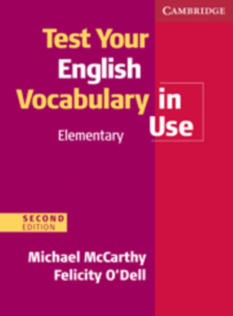 Test Your English Vocabulary in Use Elementary with Answers, Paperback / softback Book