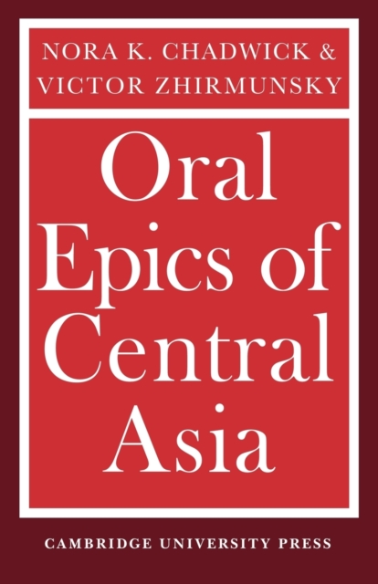 Oral Epics of Central Asia, Paperback / softback Book