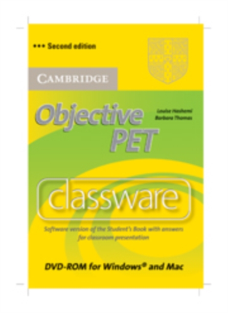 Objective PET Classware DVD-ROM with answers, DVD-ROM Book