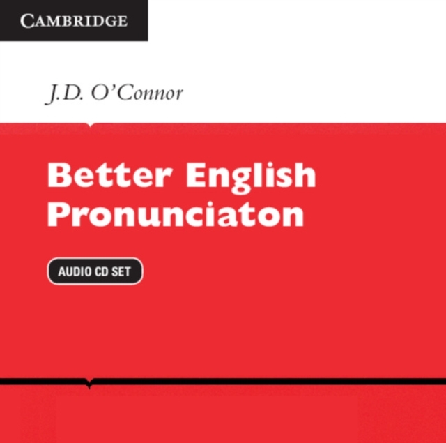 Better English Pronunciation Audio CDs (2), CD-Audio Book