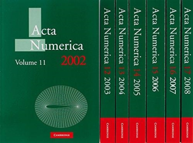 Acta Numerica 7 Volume Paperback Set, Volumes 11-17, Mixed media product Book