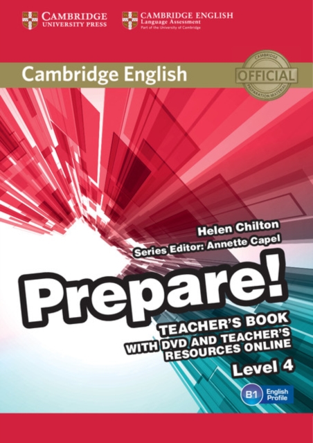 Cambridge English Prepare! Level 4 Teacher's Book with DVD and Teacher's Resources Online, Mixed media product Book