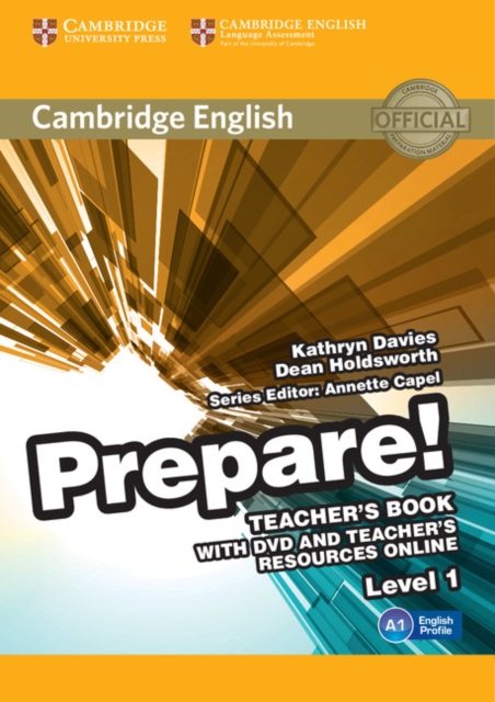Cambridge English Prepare! Level 1 Teacher's Book with DVD and Teacher's Resources Online, Mixed media product Book