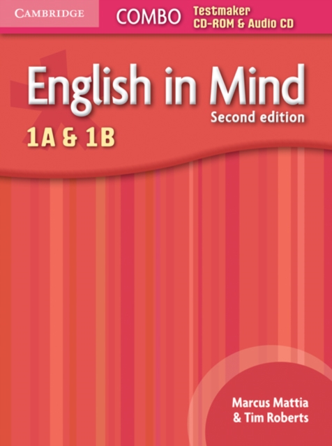 English in Mind Levels 1A and 1B Combo Testmaker CD-ROM and Audio CD, Multiple-component retail product Book