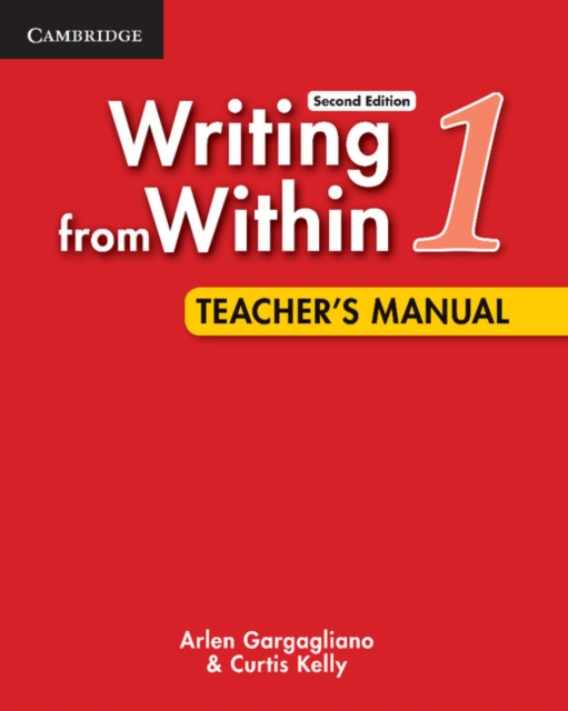 Writing from Within Level 1 Teacher's Manual, Paperback / softback Book