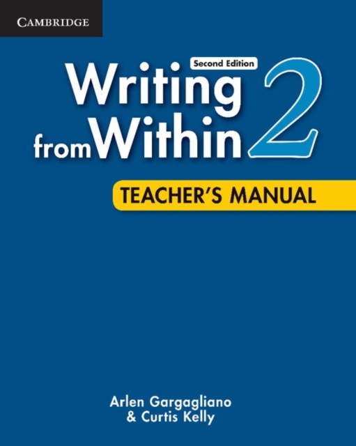 Writing from Within Level 2 Teacher's Manual, Paperback / softback Book