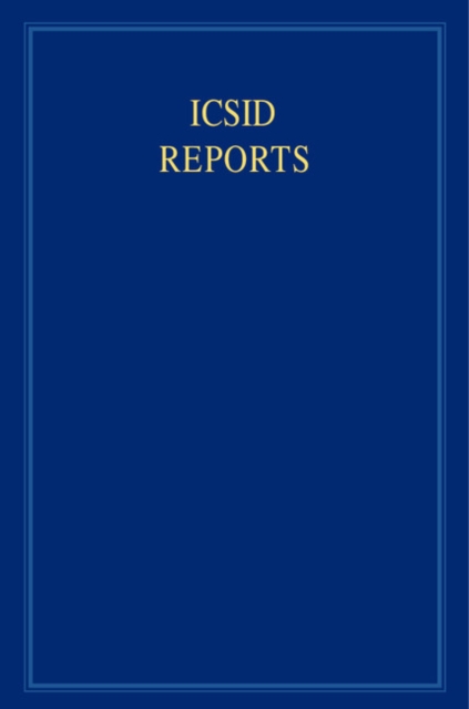 ICSID Reports: Volume 16, Hardback Book