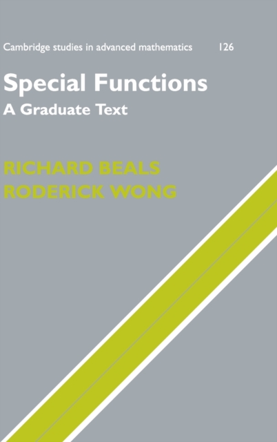 Special Functions : A Graduate Text, Hardback Book