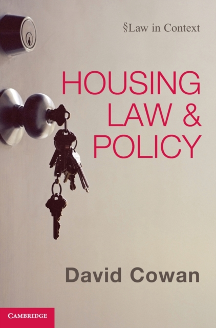 Housing Law and Policy, Hardback Book