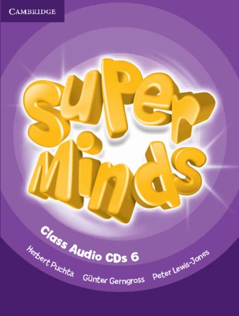 Super Minds Level 6 Class CDs (4), CD-Audio Book
