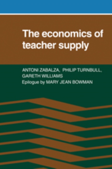 The Economics of Teacher Supply, Hardback Book