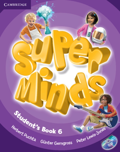 Super Minds Level 6 Student's Book with DVD-ROM, Mixed media product Book