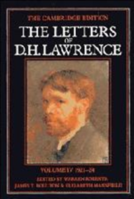 The Letters of D. H. Lawrence: Volume 4, June 1921-March 1924, Hardback Book
