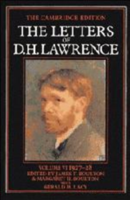The Letters of D. H. Lawrence: Volume 6, March 1927-November 1928, Hardback Book