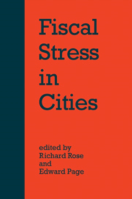 Fiscal Stress in Cities, Hardback Book