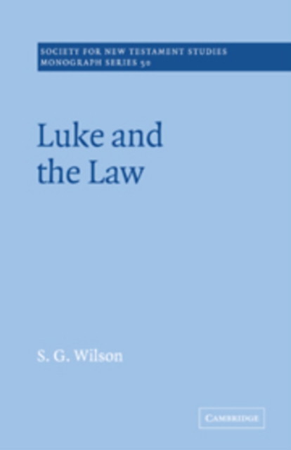 Luke and the Law, Hardback Book