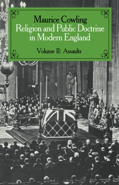 Religion and Public Doctrine in Modern England: Volume 2, Hardback Book
