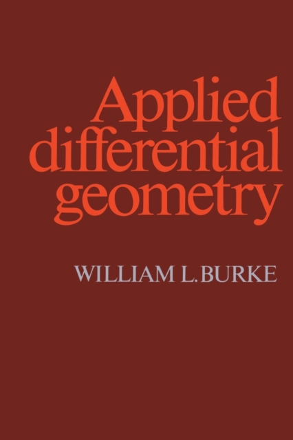 Applied Differential Geometry, Paperback / softback Book