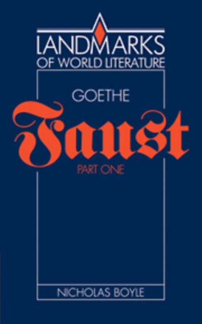 Goethe: Faust Part One, Hardback Book