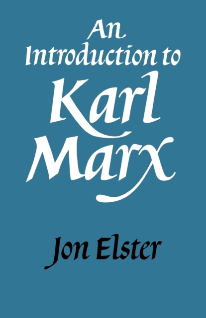 An Introduction to Karl Marx, Paperback / softback Book