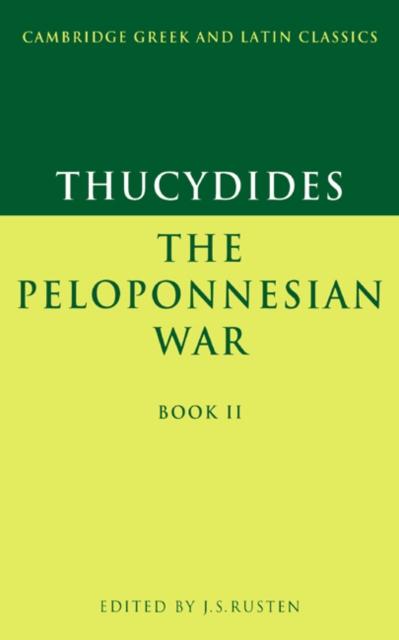 Thucydides: The Peloponnesian War Book II, Paperback / softback Book