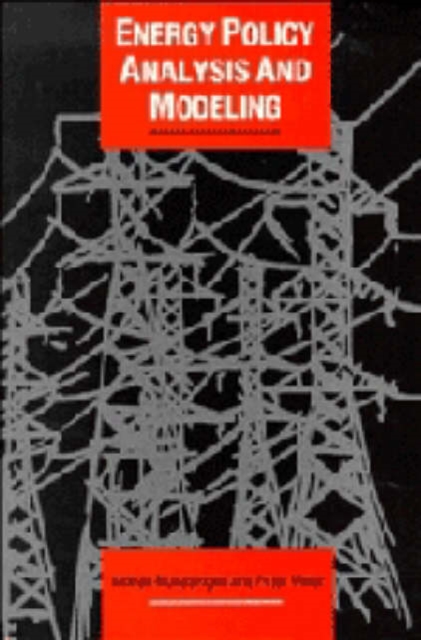 Energy Policy Analysis and Modelling, Hardback Book
