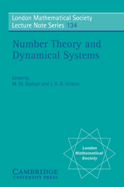 Number Theory and Dynamical Systems, Paperback / softback Book
