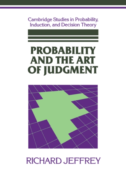 Probability and the Art of Judgment, Hardback Book