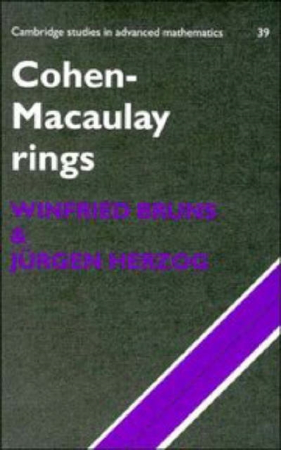 Cohen-Macaulay Rings, Hardback Book