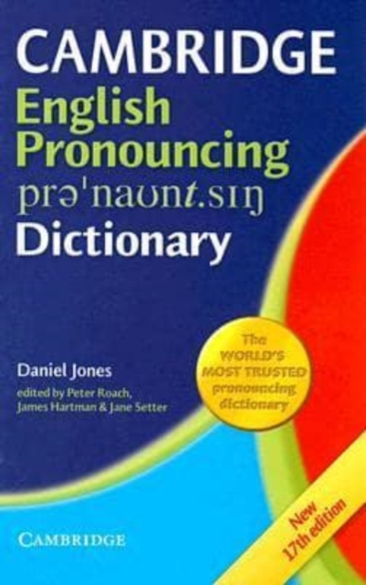 English Pronouncing Dictionary, Hardback Book