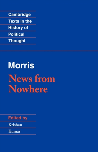 Morris: News from Nowhere, Paperback / softback Book