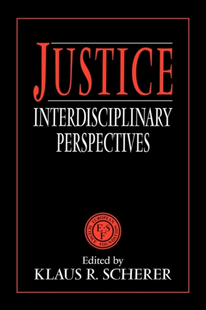Justice : Interdisciplinary Perspectives, Paperback / softback Book