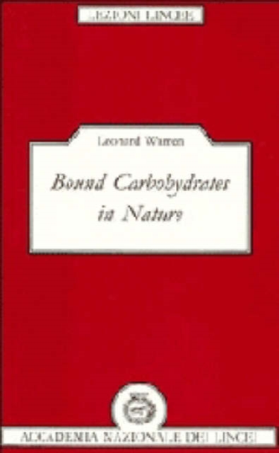 Bound Carbohydrates in Nature, Paperback / softback Book