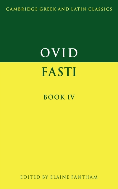 Ovid: Fasti Book IV, Paperback / softback Book