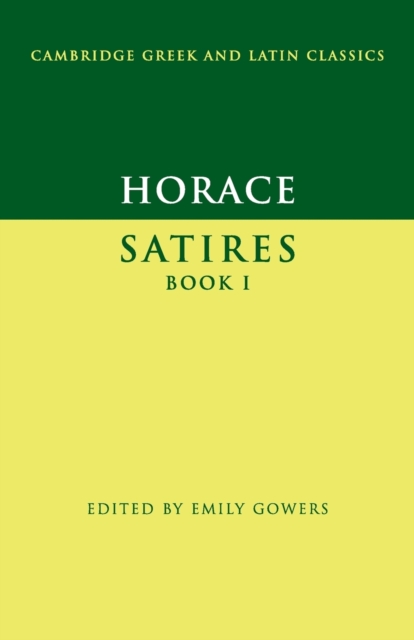 Horace: Satires Book I, Paperback / softback Book