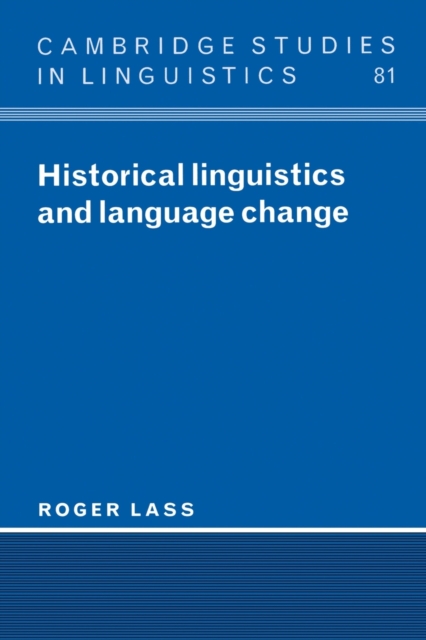 Historical Linguistics and Language Change, Paperback / softback Book