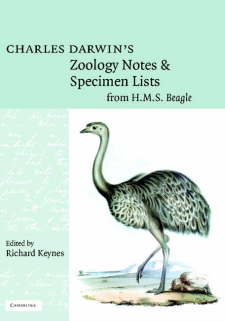 Charles Darwin's Zoology Notes and Specimen Lists from H.M.S. Beagle, Hardback Book