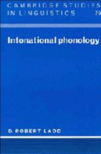 Intonational Phonology, Hardback Book