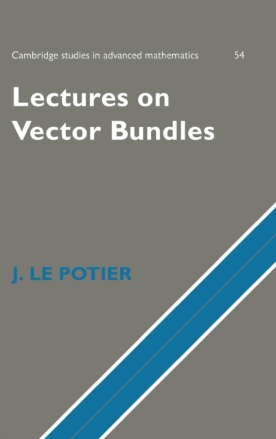 Lectures on Vector Bundles, Hardback Book