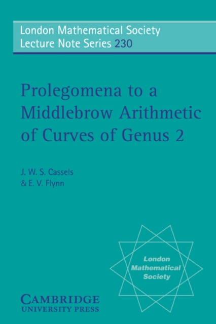 Prolegomena to a Middlebrow Arithmetic of Curves of Genus 2, Paperback / softback Book