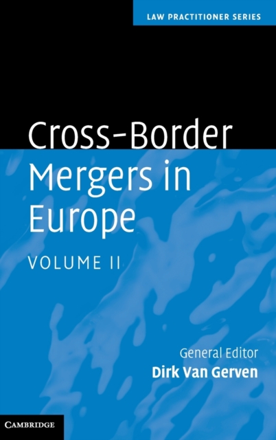 Cross-Border Mergers in Europe, Hardback Book