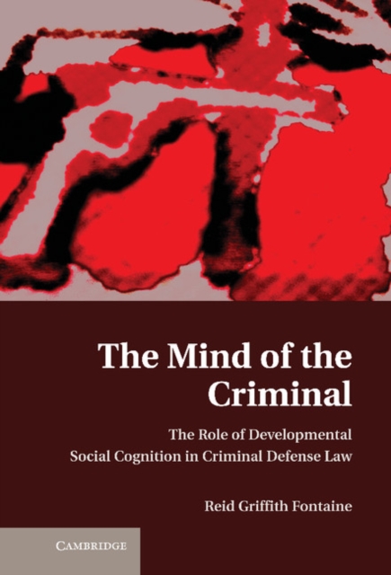 The Mind of the Criminal : The Role of Developmental Social Cognition in Criminal Defense Law, Hardback Book