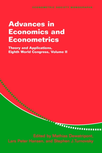 Advances in Economics and Econometrics : Theory and Applications, Eighth World Congress, Paperback / softback Book